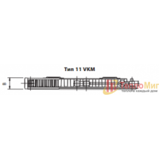 Korado (Корадо) Стальной панельный радиатор Radik VKM 11 900 600