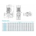 Насос вертикальный циркуляционный CNP серии TD50-24G/2S